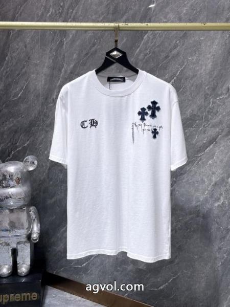 半袖TシャツCHROME HEARTS偽 ブランド完売続出 限定的新作入荷 フェミニンな雰囲気 2