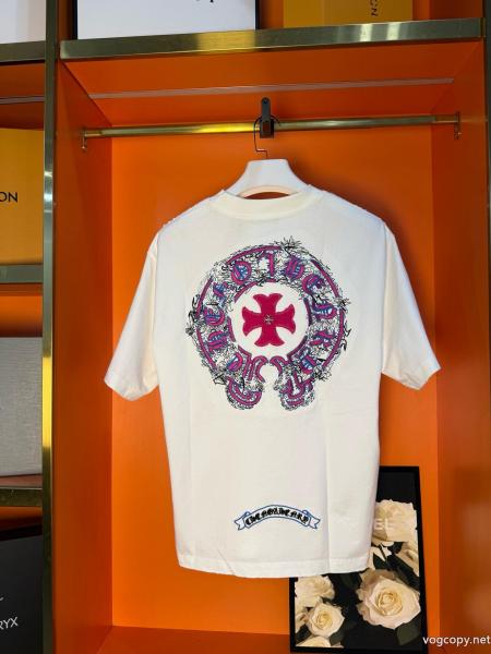 人気急上昇中 人気NO.1 優れた品質半袖TシャツCHROME HEARTSスーパー コピー 通販 0