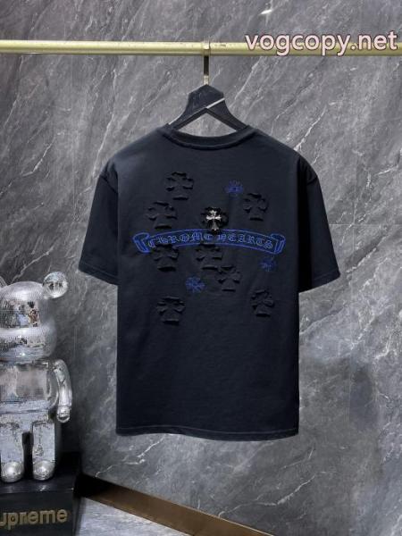 ブランド コピー 販売店クロムハーツメール便対応 若々しい雰囲気 サイズ豊富半袖Tシャツ 5 