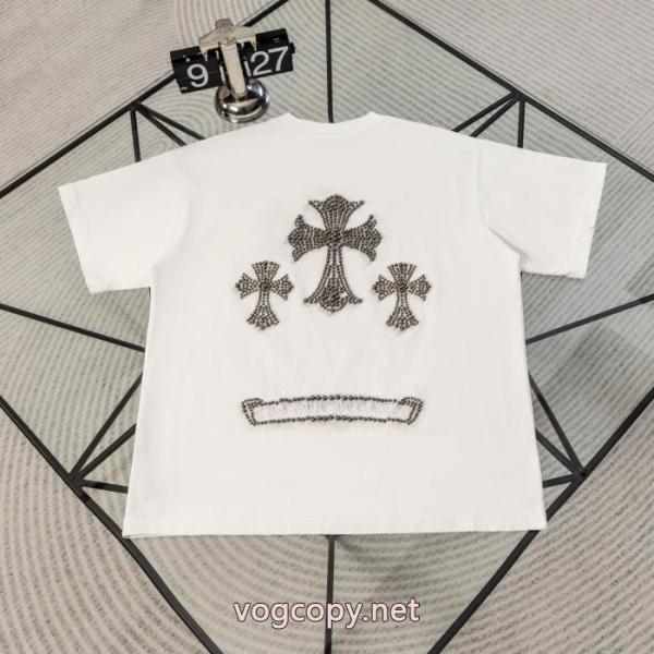 最新作 今季大注目 品質保証新作コピー 商品 通販CHROME HEARTS半袖Tシャツ 6 