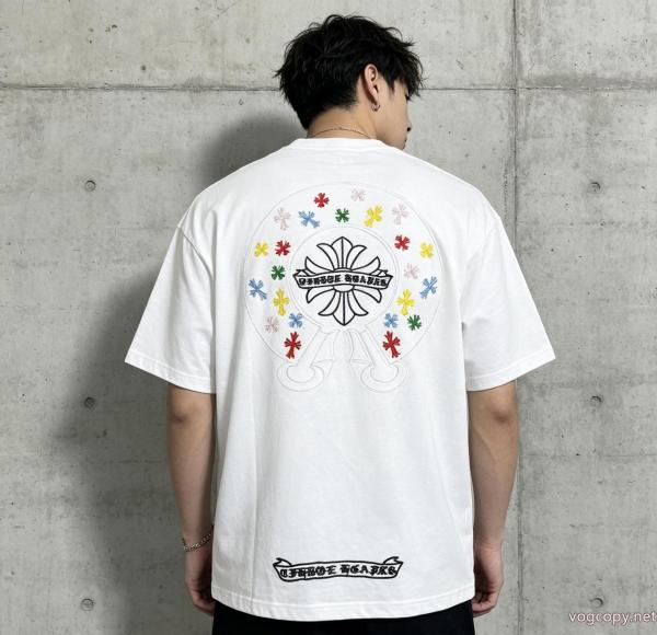 安価 使い勝手の良いトレンド 2026季新作品激安 ブランドCHROME HEARTS半袖Tシャツ 0