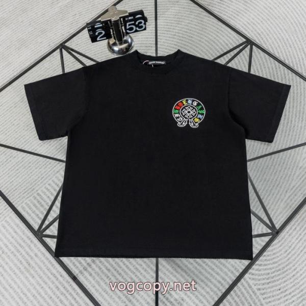 安価 使い勝手の良いトレンド 2026季新作品激安 ブランドCHROME HEARTS半袖Tシャツ 2