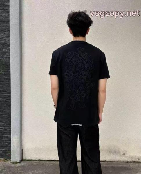 大注目国内完売数量限定 上質上品 ぐっと鮮度がアップ半袖Tシャツブランド 激安 CHROME HEARTS 4