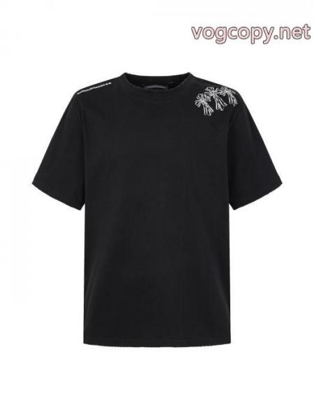 偽物 ブランド 激安CHROME HEARTSお洒落に魅せる お買い得本物保証 数量限定HOT半袖Tシャツ 1