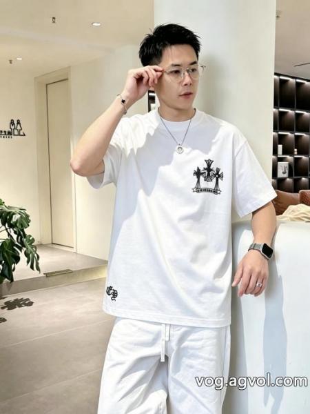 素敵な夏の定番アイテム 26流行り 話題となる人気品偽物 通販 サイト半袖TシャツCHROME HEARTS 0 