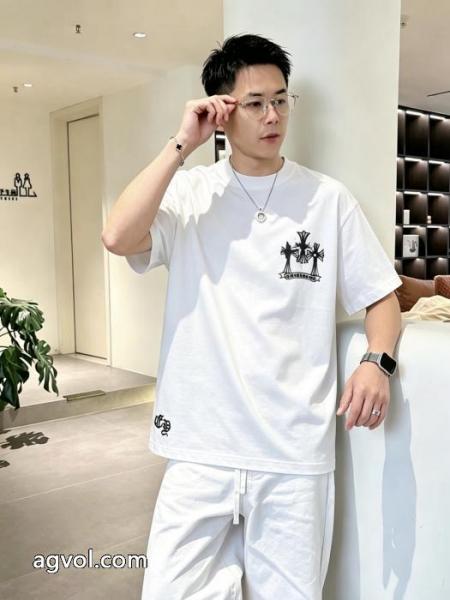 素敵な夏の定番アイテム 26流行り 話題となる人気品偽物 通販 サイト半袖TシャツCHROME HEARTS 6 