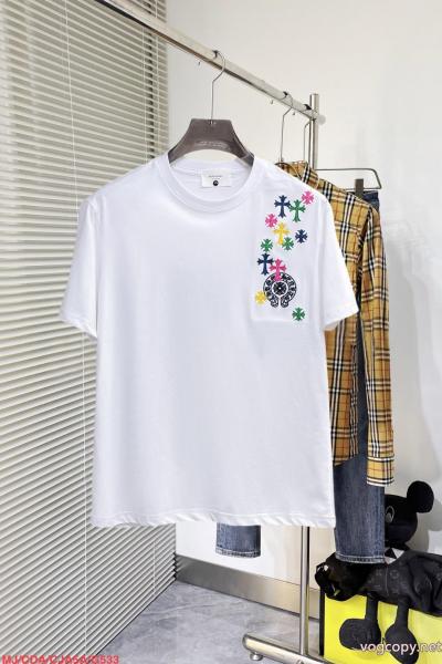 芸能人人気 2026SS 最新作デザイン 上質  半袖Tシャツコピー ブランド 販売CHROME HEARTS 0 