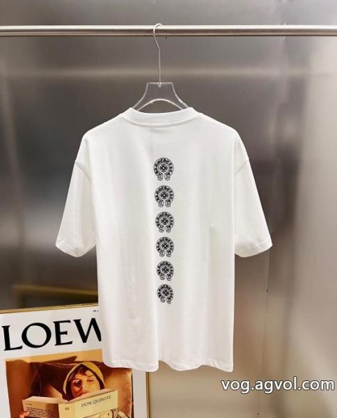 人気新作ロゴ入り 上質で格好い 262026最新モデル半袖Tシャツ激安 通販 専門CHROME HEARTS 0