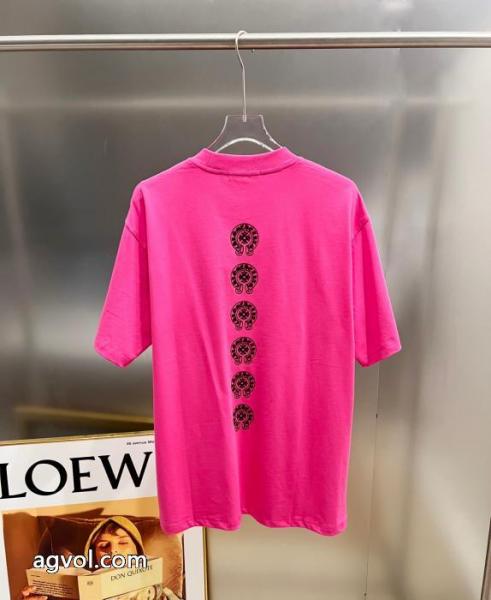 人気新作ロゴ入り 上質で格好い 262026最新モデル半袖Tシャツ激安 通販 専門CHROME HEARTS 4