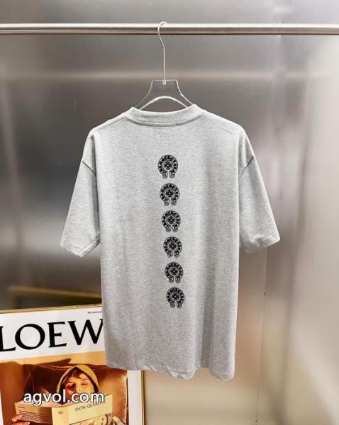 人気新作ロゴ入り 上質で格好い 262026最新モデル半袖Tシャツ激安 通販 専門CHROME HEARTS 5