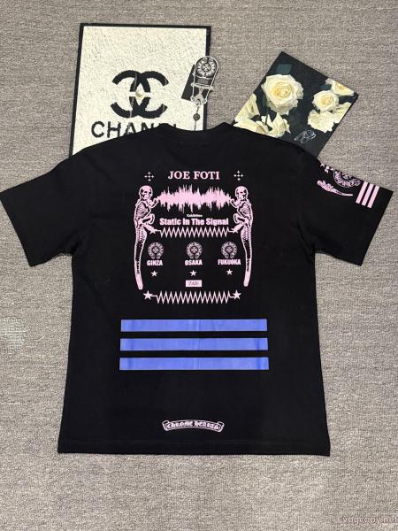 偽 ブランド 半袖Tシャツ即発送可 2026-26 期間限定激安 ファッション 人気CHROME HEARTS 0 