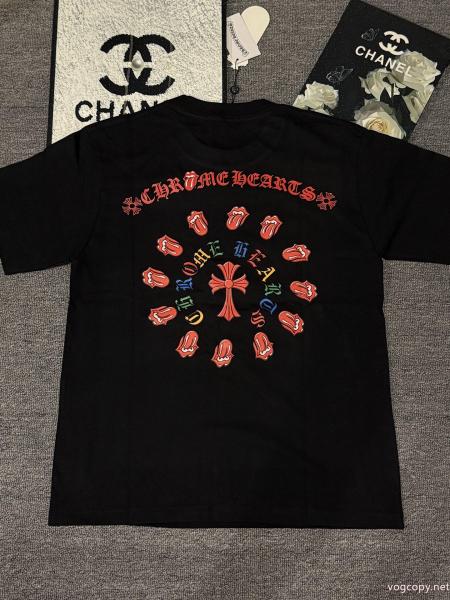 大人気!!完売前に 定番人気商品 限定人気セールブランド 偽物 激安半袖Tシャツクロムハーツ 0