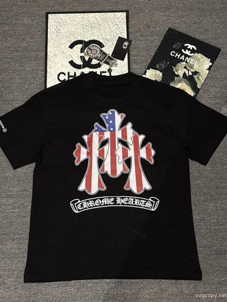 肌触りの気持ちい〜  完売必須　限定SALE 逸品激安 ブランド 通販半袖TシャツCHROME HEARTS 0 