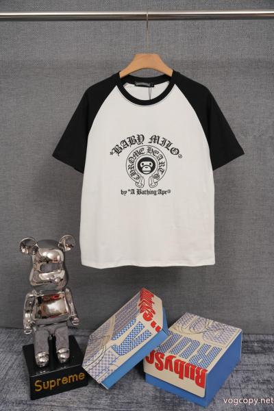 半袖Tシャツ日本限定モデル 保温性の高い 新作限定　人気沸騰中ブランド フェイクCHROME HEARTS 0 