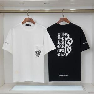 肌触りの気持ちい〜  激安大特価得価 定番のストリートスタイル半袖TシャツCHROME HEARTS激安 ブランド 通販