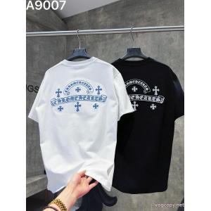 コピー 商品 通販海外限定モデル 新作 新作スタイリッシュな セレブや芸能人からも愛用CHROME HEARTS半袖Tシャツ