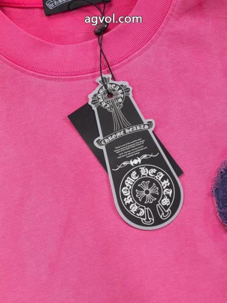 2026ファッション 雑誌掲載 夏に絶対使える限定的偽物 ブランドCHROME HEARTS半袖Tシャツ 3