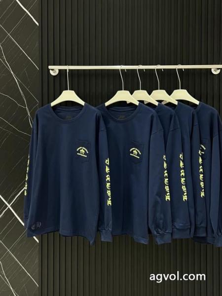 独特 最前線2026 人気販売中CHROME HEARTSコピー ブランド 優良長袖Tシャツ 5