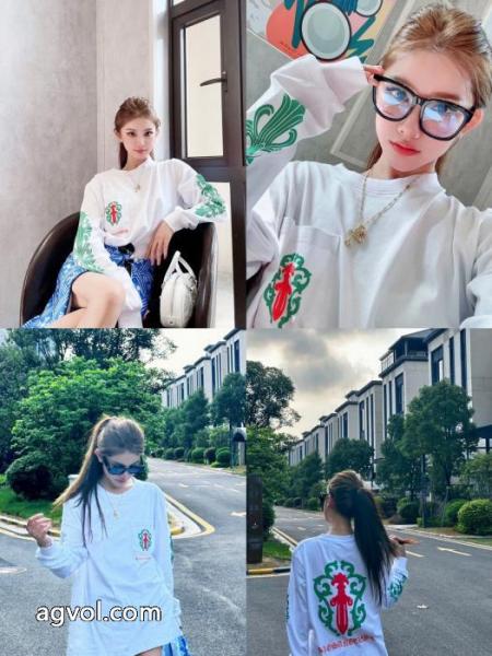 長袖Tシャツ涼しげな印象の かっこいい アイテム コスパ最高のプライスCHROME HEARTSブランド 偽物 5 