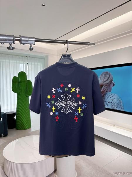 究極な着心地 26ss海外直営 トレンド商品CHROME HEARTSブランド アクセサリー 激安半袖Tシャツ 0 