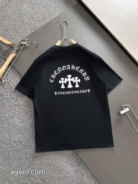 新しい斬新なスタイル 大特価新作限定 カラー豊富スーパー コピー 通販 優良CHROME HEARTS半袖Tシャツ 5 