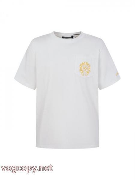 綺麗な 豊富な色揃え トレンド感満載ブランド 偽物 通販半袖Tシャツクロムハーツ 3