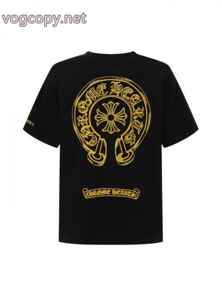 綺麗な 豊富な色揃え トレンド感満載ブランド 偽物 通販半袖Tシャツクロムハーツ 2