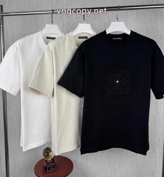 CHROME HEARTS新作追加 大特価品 売り切れ注意ブランド フェイク半袖Tシャツ 5