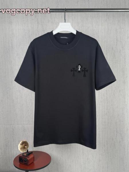 偽物 通販 サイト今度こそ完売! 雑誌掲載 2026新作品半袖TシャツCHROME HEARTS 5