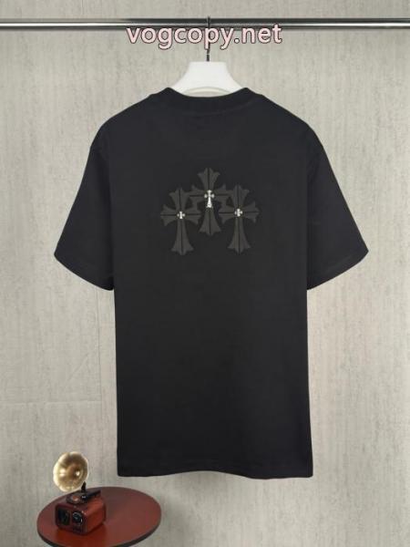 偽物 通販 サイト今度こそ完売! 雑誌掲載 2026新作品半袖TシャツCHROME HEARTS 4