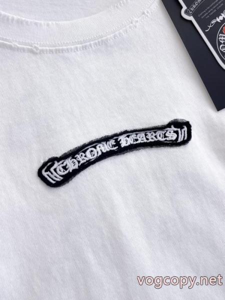 新作追加！ 品質保証最新作 使えて可愛いデザイン激安 通販 専門店半袖TシャツCHROME HEARTS 5 