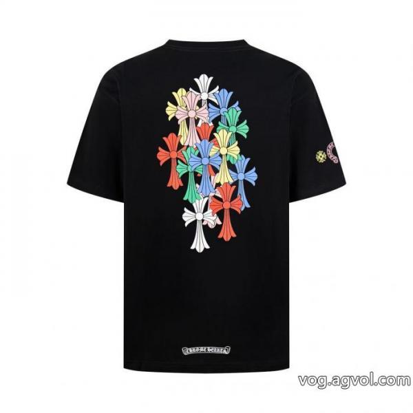 半袖Tシャツブランド 偽物 通販CHROME HEARTS高い機能性 使いやすい 人気上昇夏 0 