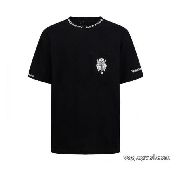 雑誌掲載 先行販売!! 激安大特価低価CHROME HEARTS半袖Tシャツブランド コピー 激安 0 