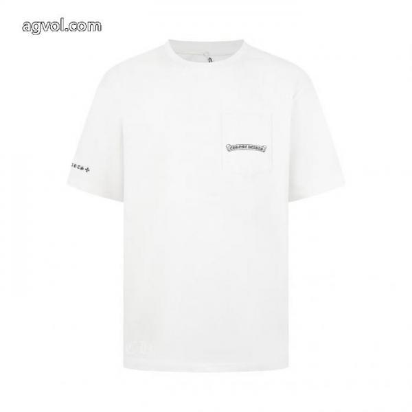 ブランド 偽物 通販2026最新作 専門通販店 大人気で争奪戦半袖TシャツCHROME HEARTS 5