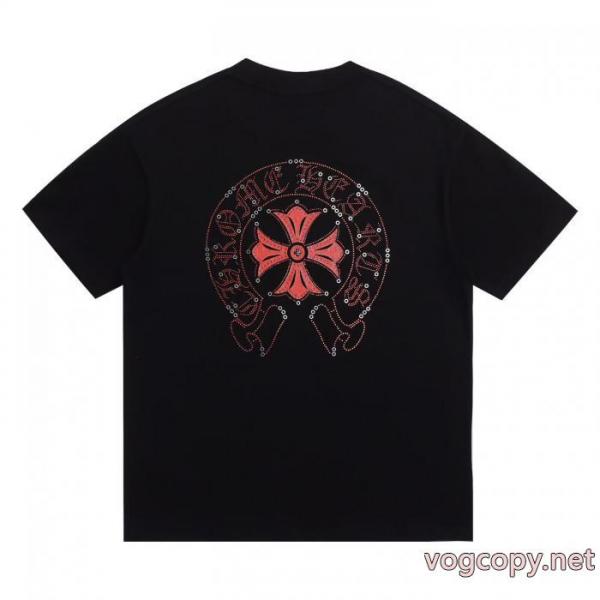 ブランド コピー s 級CHROME HEARTS半袖Tシャツセレブ愛用上品 最新アイテム 個性的なモデル 3
