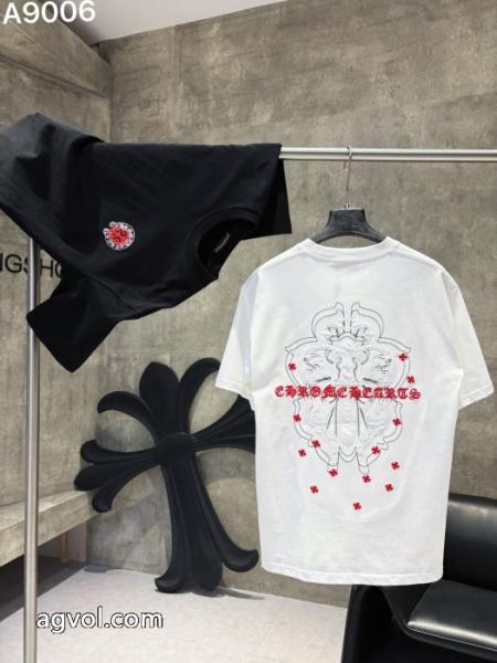 当店最安値 安心の国内発送 耐久性に優れ半袖TシャツCHROME HEARTSブランド コピー 販売 1