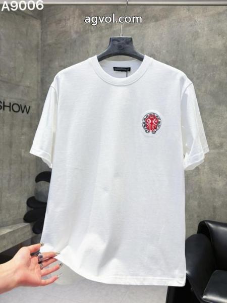 当店最安値 安心の国内発送 耐久性に優れ半袖TシャツCHROME HEARTSブランド コピー 販売 4