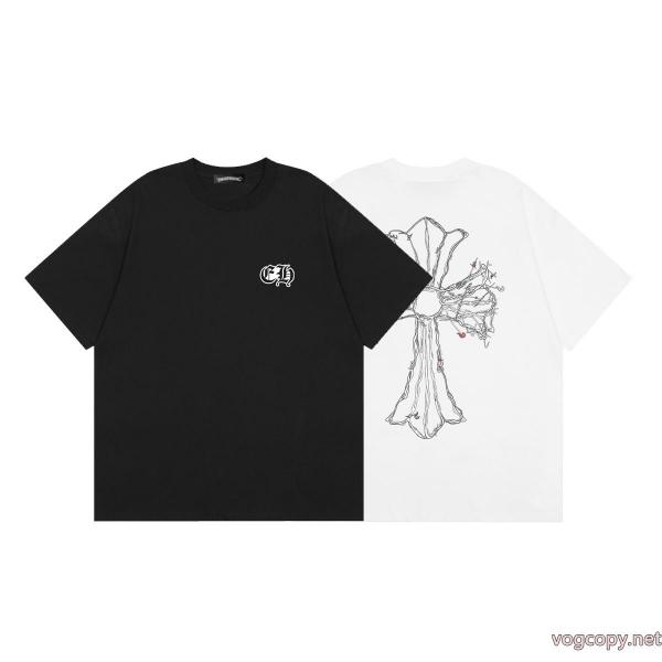 ブランド コピー 着払いクロムハーツ半袖Tシャツ2026定番新作 素敵 全国無料最新作 0