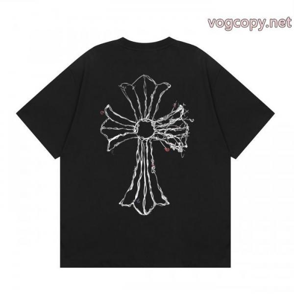ブランド コピー 着払いクロムハーツ半袖Tシャツ2026定番新作 素敵 全国無料最新作 3