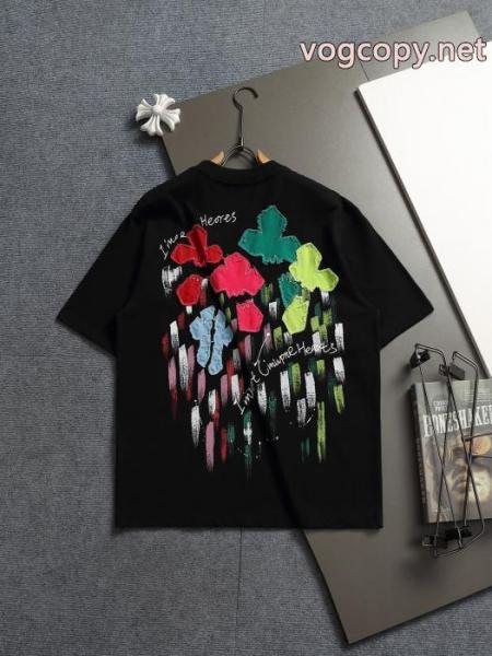 ブランド コピー 安心高品質 きちんと感が強い 安心感に溢れる半袖TシャツCHROME HEARTS 2