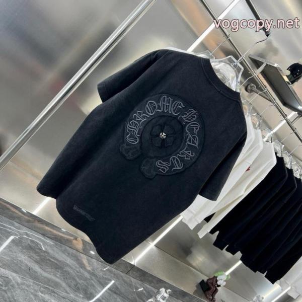 半袖TシャツCHROME HEARTSコピー ブランド 優良 超目玉 セレブ風 クラシカルな雰囲気 4