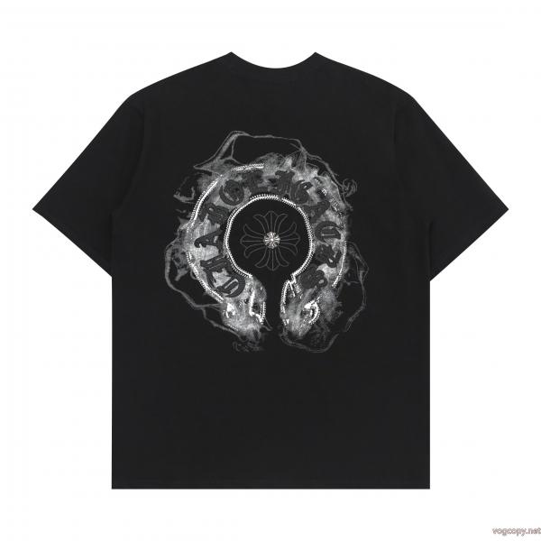 新作商品人気セール 洗練された印象 手頃価格半袖TシャツCHROME HEARTS 2026スーパーコピー 0