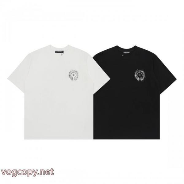 新作商品人気セール 洗練された印象 手頃価格半袖TシャツCHROME HEARTS 2026スーパーコピー 2