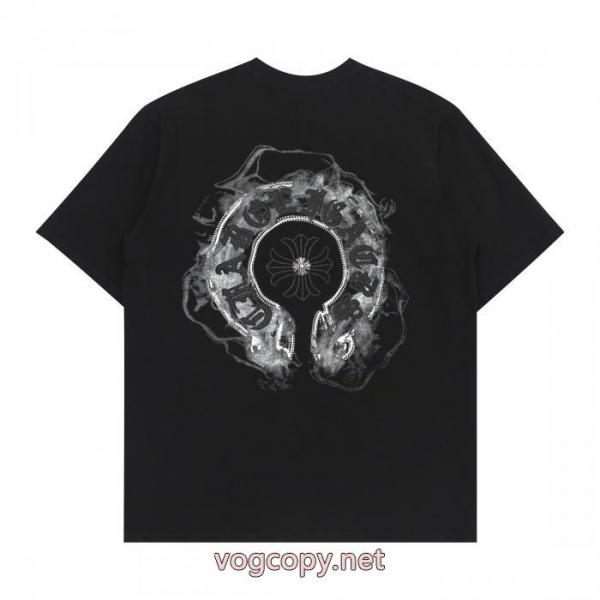 新作商品人気セール 洗練された印象 手頃価格半袖TシャツCHROME HEARTS 2026スーパーコピー 5
