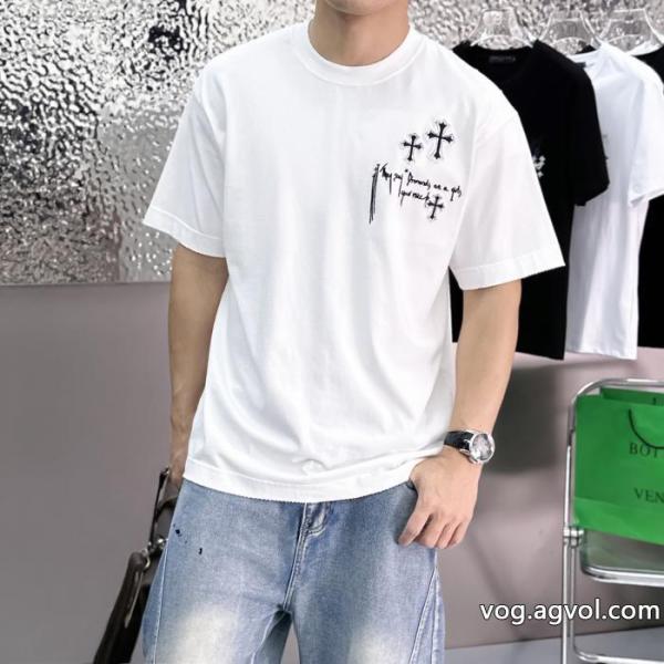 半袖Tシャツ今季爆発的な人気定番商品 雑誌掲載アイテム 今季流行りコピー ブランド 優良CHROME HEARTS 0