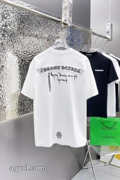 半袖Tシャツ今季爆発的な人気定番商品 雑誌掲載アイテム 今季流行りコピー ブランド 優良CHROME HEARTS 1