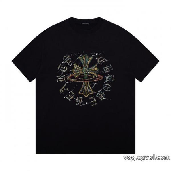 ブランド コピー半袖TシャツCHROME HEARTS高級感UP 大人気商品 高品質な商品 0