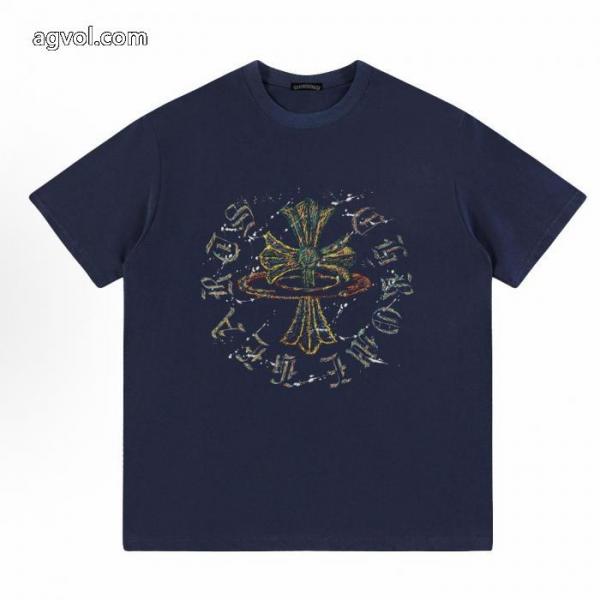 ブランド コピー半袖TシャツCHROME HEARTS高級感UP 大人気商品 高品質な商品 4
