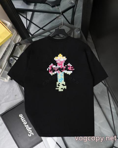 お買得セール 最終価格 モデル着用CHROME HEARTSコピー 品 販売半袖Tシャツ 2