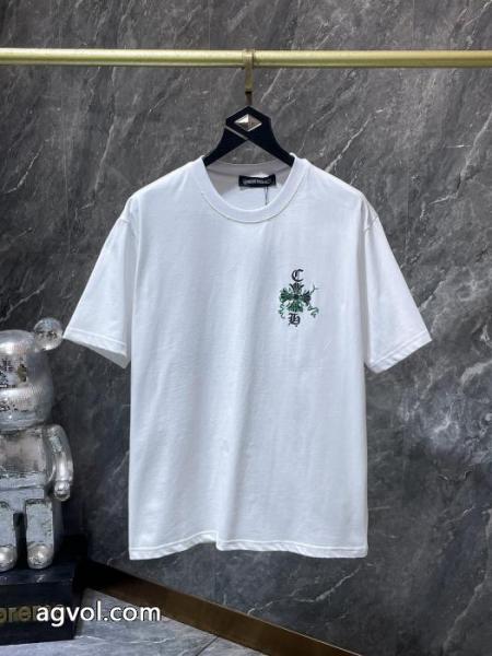 スタイリッシュ 最安値が実現 素材感に注目ブランド 品 激安 通販CHROME HEARTS半袖Tシャツ 1